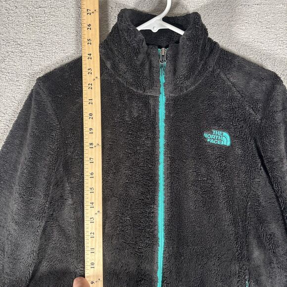 The North Face Osito 2 Full Zip Fleece Jacket Women Size S Black Hiking Outdoors - Picture 5 of 13